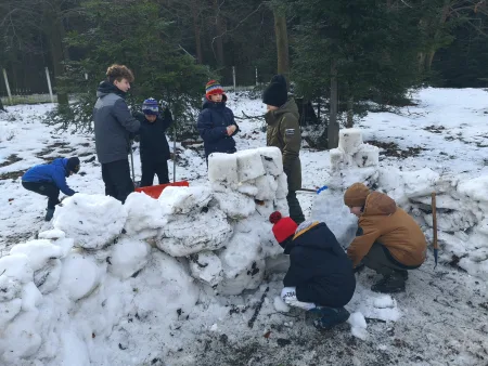 Śnieg – najlepszy przyjaciel zuchmistrza